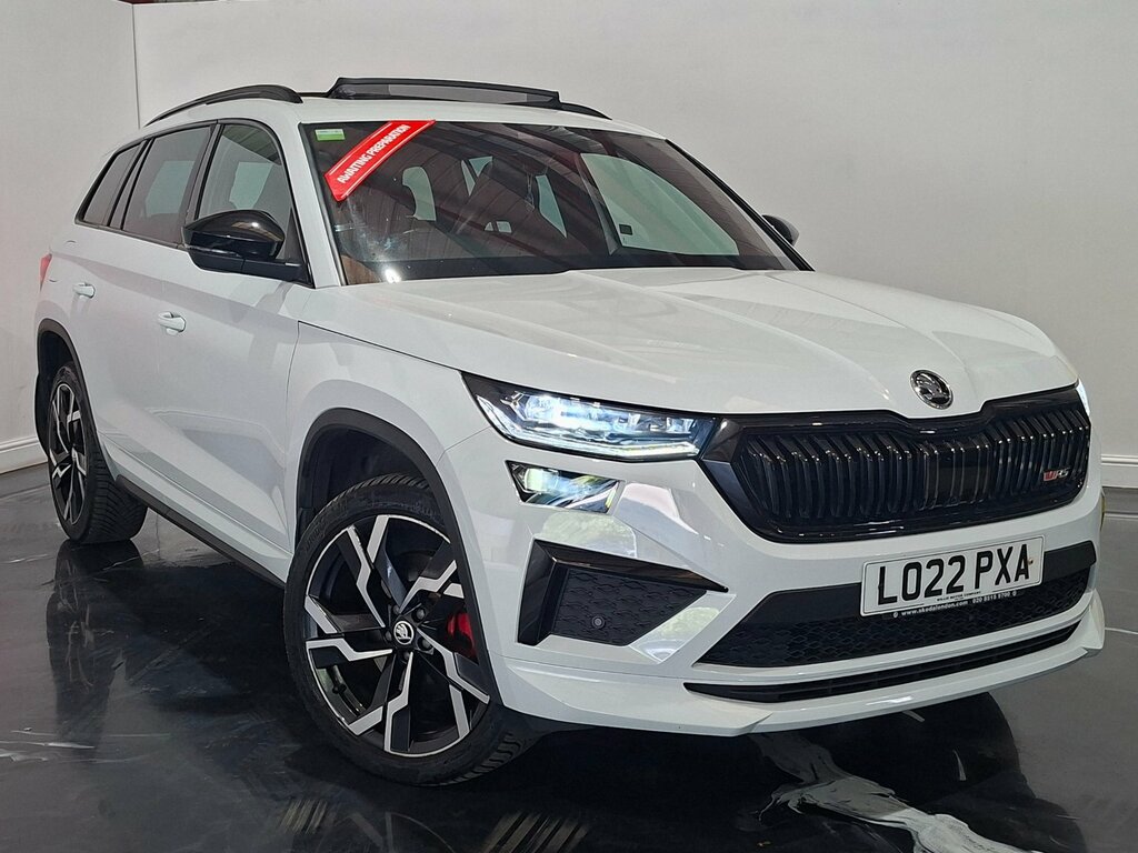 Skoda Kodiaq 2.0 Tsi Vrs Suv Dsg 4Wd Euro 6 Ss 7 White