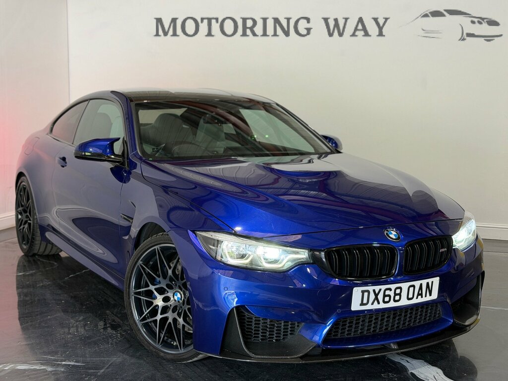 BMW M4 3.0 Biturbo Gpf Competition Coupe Dct E Blue