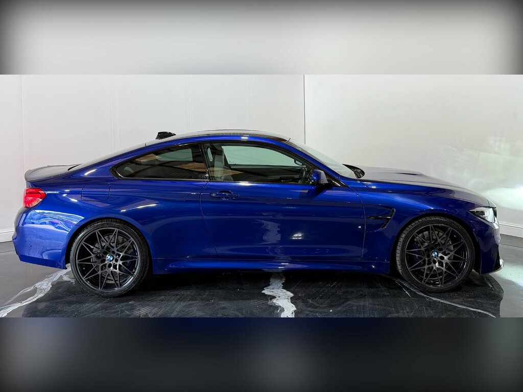 BMW M4 3.0 Biturbo Gpf Competition Coupe Dct E DX68OAN Blue #4