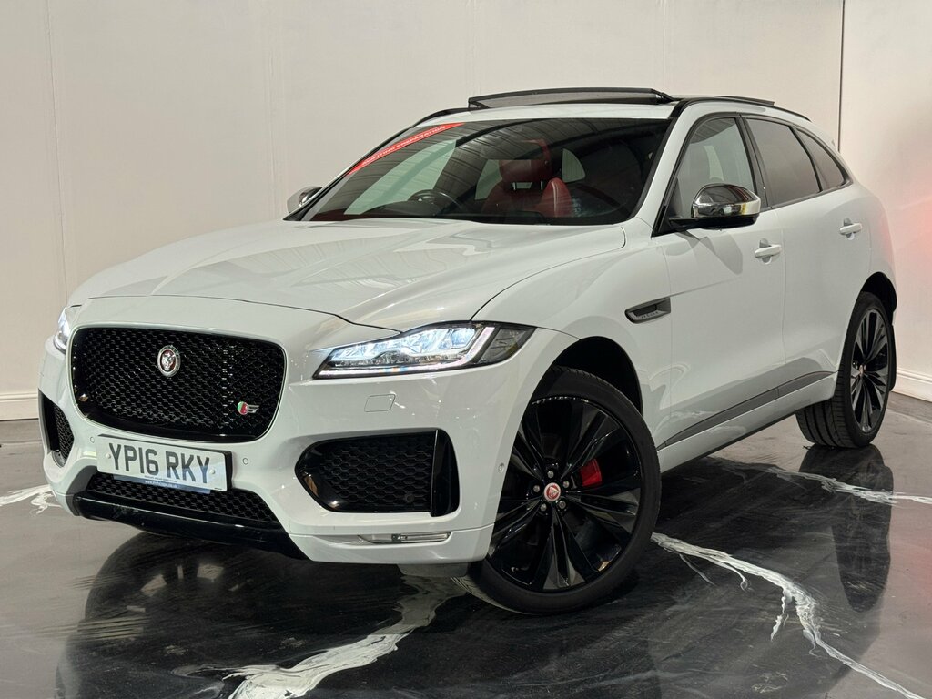 Jaguar F-Pace 3.0 D300 V6 S Suv Awd Euro 6 Ss White #2