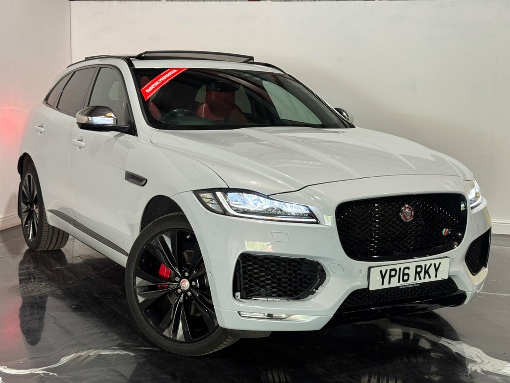 Jaguar F-Pace 3.0 D300 V6 S Suv Awd Euro 6 Ss White
