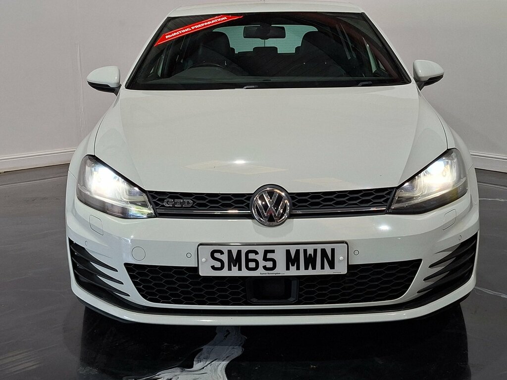 Volkswagen Golf Gtd White #2