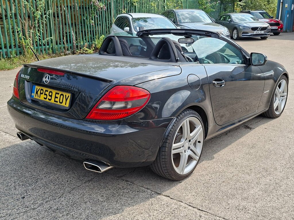 Mercedes-Benz SLK 1.8 Slk200k Convertible Tiptronic Euro Black #5