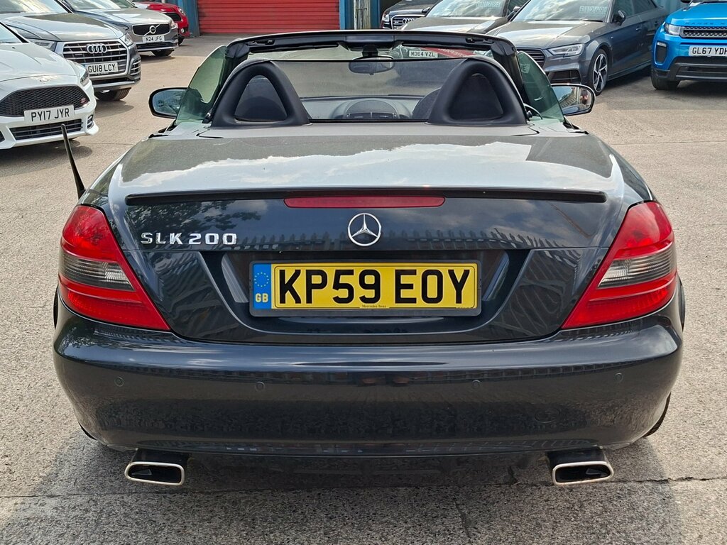 Mercedes-Benz SLK 1.8 Slk200k Convertible Tiptronic Euro Black #4