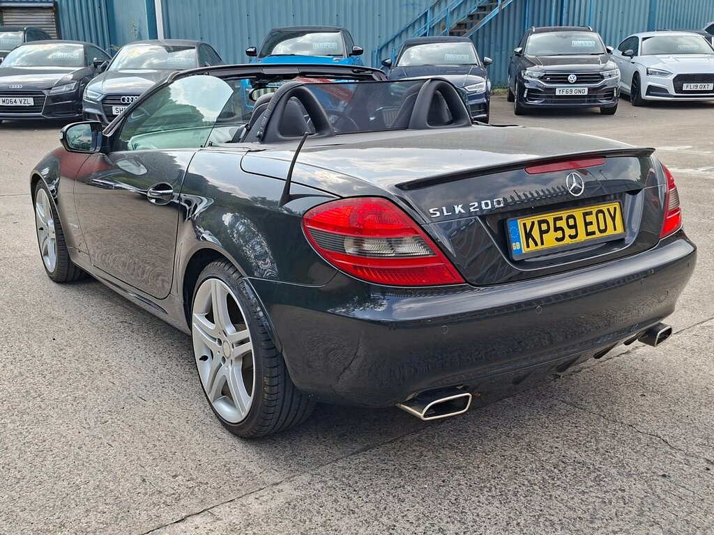 Mercedes-Benz SLK 1.8 Slk200k Convertible Tiptronic Euro Black #6