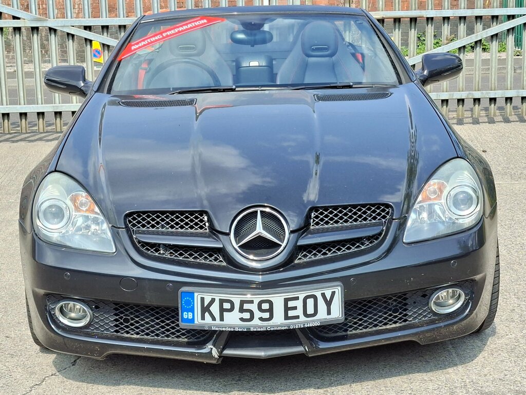 Mercedes-Benz SLK 1.8 Slk200k Convertible Tiptronic Euro Black #2
