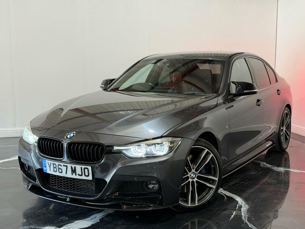 BMW 3 Series 2.0 320D M Sport Shadow Edition Saloon YB67MJO Grey #3