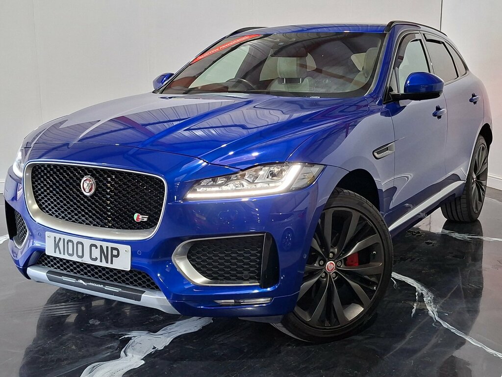 Jaguar F-Pace 3.0 D300 V6 First Edition Suv Awd Blue #3