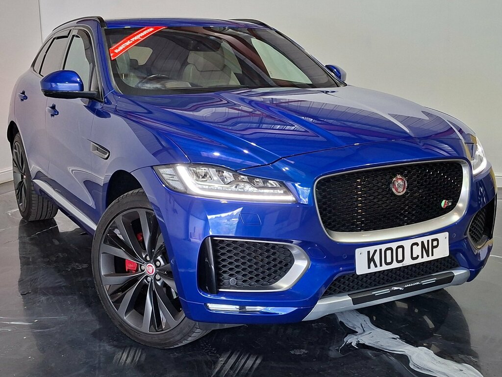 Jaguar F-Pace 3.0 D300 V6 First Edition Suv Awd Blue