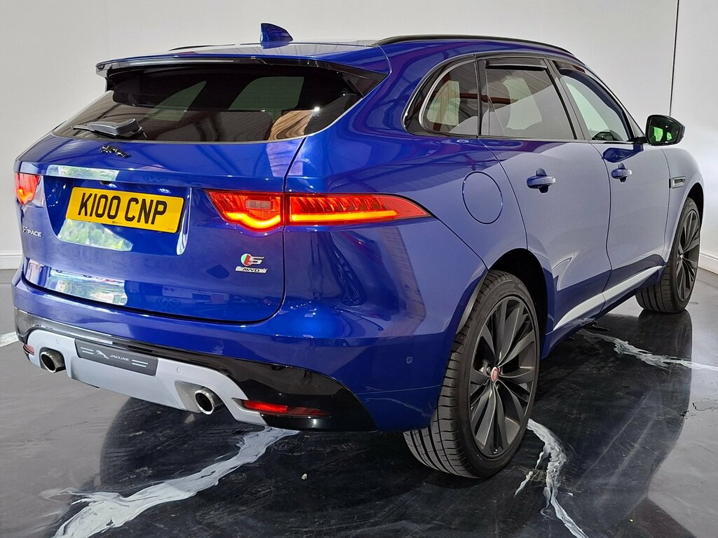 Jaguar F-Pace 3.0 D300 V6 First Edition Suv Awd Blue #4
