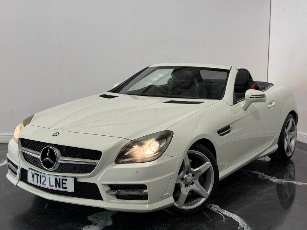 Mercedes-Benz SLK 1.8 Slk200 Blueefficiency Amg Sport Convertible White #4