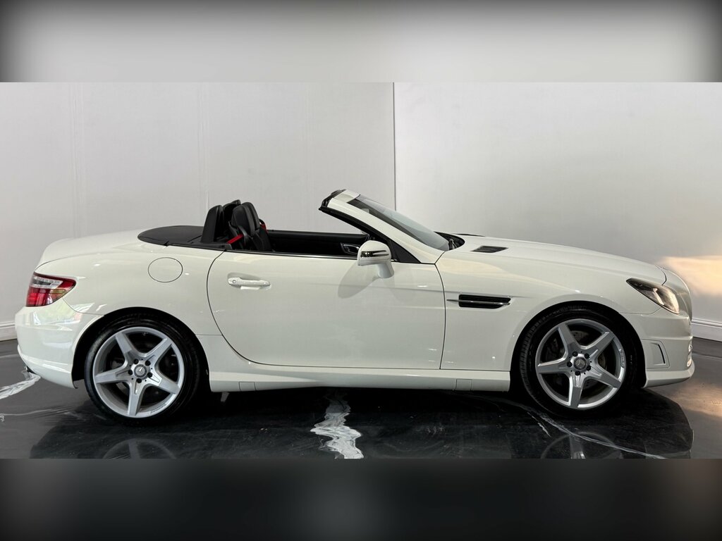 Mercedes-Benz SLK 1.8 Slk200 Blueefficiency Amg Sport Convertible White #5