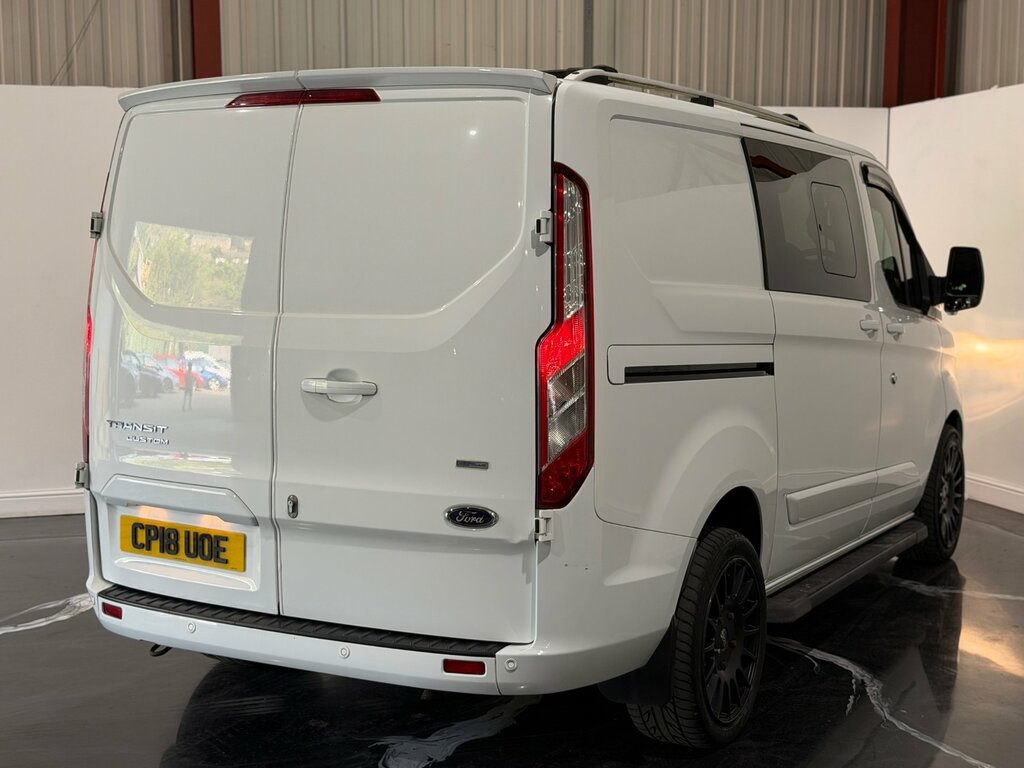 Ford Transit Custom 2.0 Tdci 130Ps Low Roof Dcab Limited Van White #7