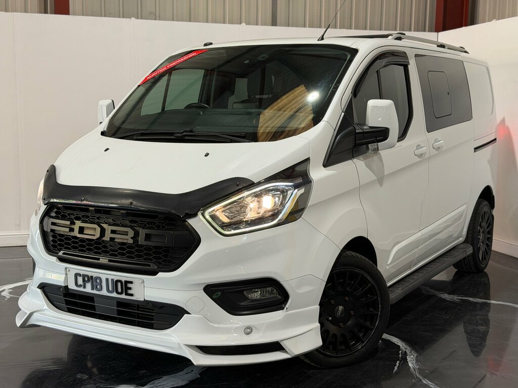 Ford Transit Custom 2.0 Tdci 130Ps Low Roof Dcab Limited Van White #3