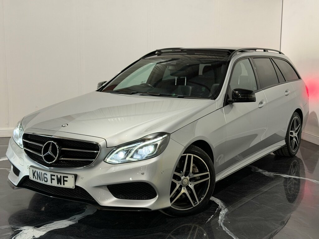 Mercedes-Benz E Class 3.0 E350 V6 Bluetec Amg Night Edition Premium Es KN16FWF Silver #3