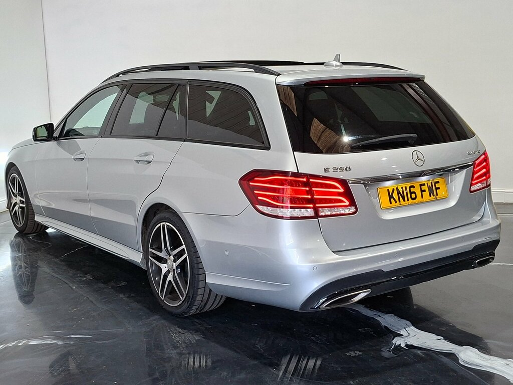 Mercedes-Benz E Class 3.0 E350 V6 Bluetec Amg Night Edition Premium Es Silver #6
