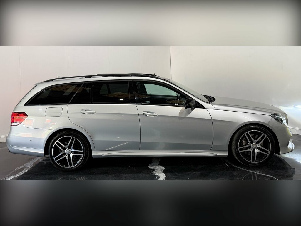 Mercedes-Benz E Class 3.0 E350 V6 Bluetec Amg Night Edition Premium Es KN16FWF Silver #4