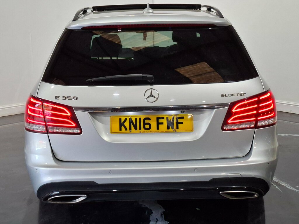 Mercedes-Benz E Class 3.0 E350 V6 Bluetec Amg Night Edition Premium Es Silver #5