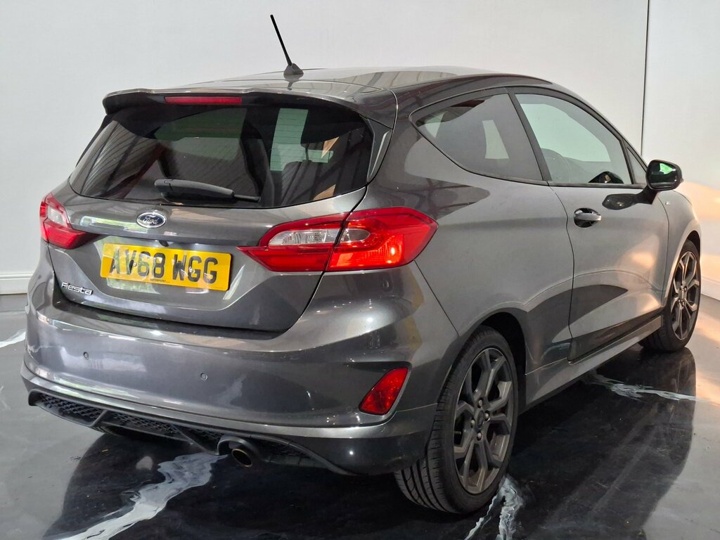 Ford Fiesta 1.0T Ecoboost Gpf St-line Hatchback Man AV68WGG Grey #4