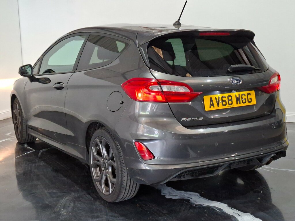 Ford Fiesta 1.0T Ecoboost Gpf St-line Hatchback Man AV68WGG Grey #6