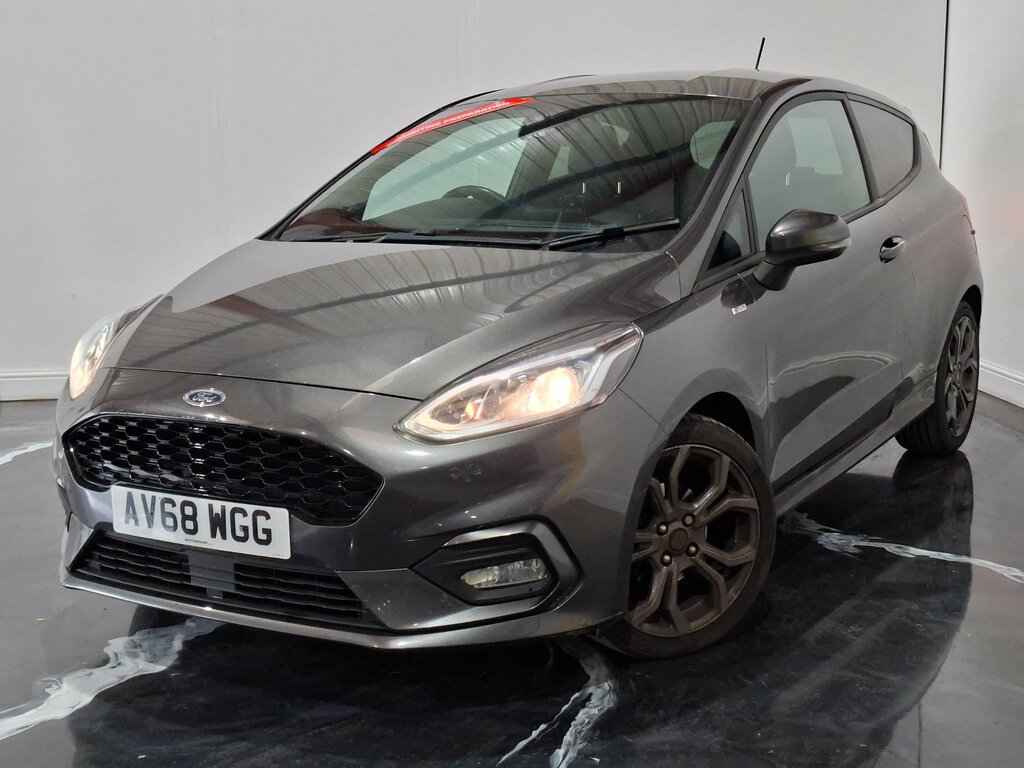 Ford Fiesta 1.0T Ecoboost Gpf St-line Hatchback Man AV68WGG Grey #3