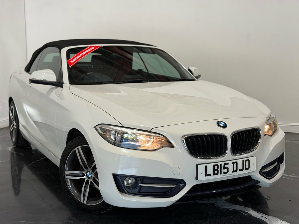 BMW 2 Series 1.5 218I Sport Convertible Euro White