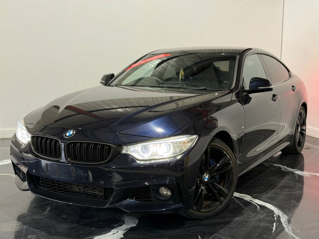 BMW 4 Series Gran Coupe 2.0 420D M Sport Hatchback Euro 6 Black #3
