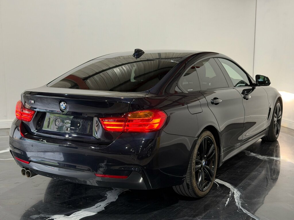 BMW 4 Series Gran Coupe 2.0 420D M Sport Hatchback Euro 6 Black #4