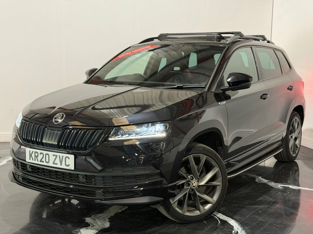 Skoda Karoq 2.0 Tdi Sportline Suv Dsg 4Wd Euro 6 S Black #3