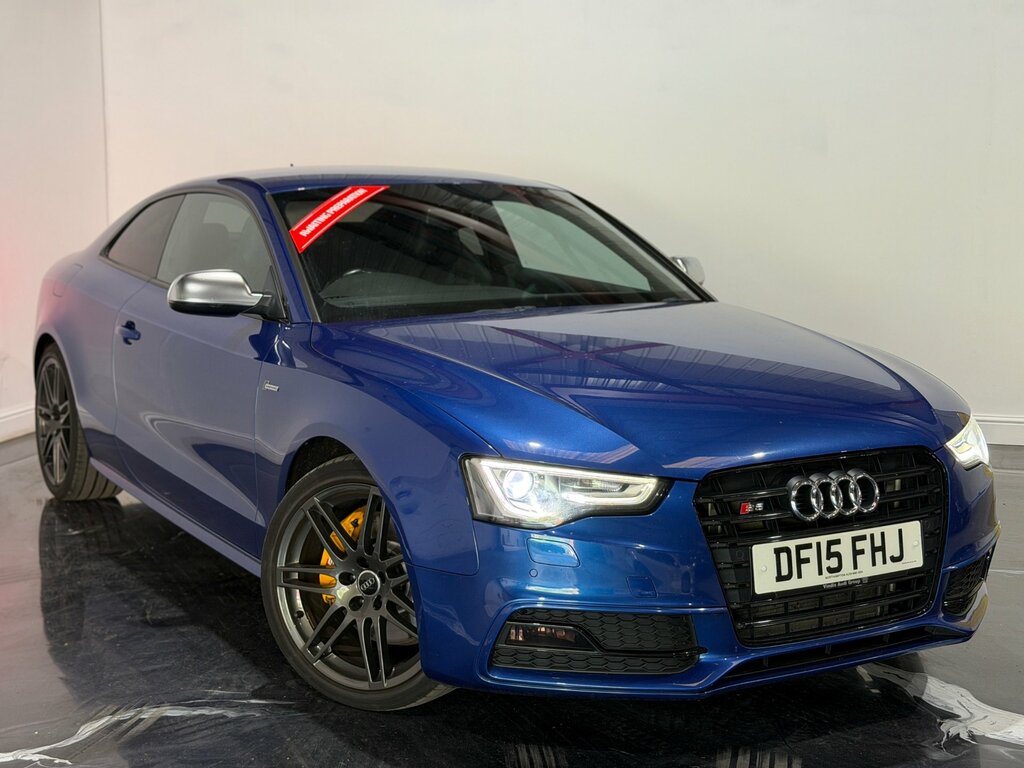 Audi S5 3.0 Tfsi V6 Black Edition Coupe S Troni Blue