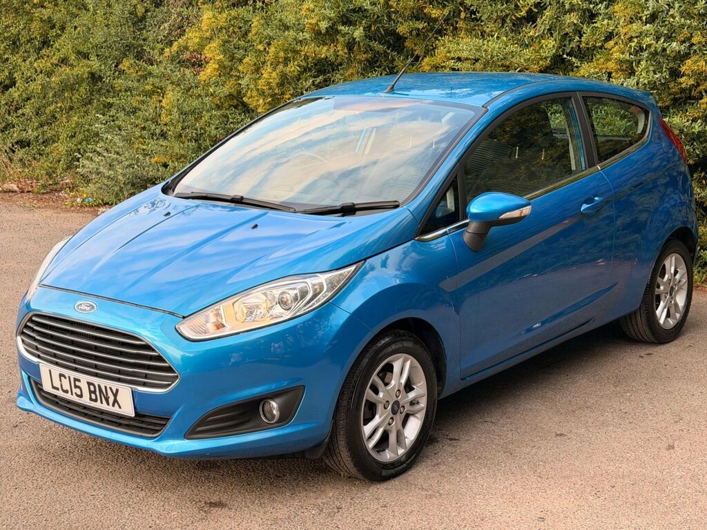 Ford Fiesta 1.0T Ecoboost Zetec Euro 6 Ss LC15BNX Blue #3