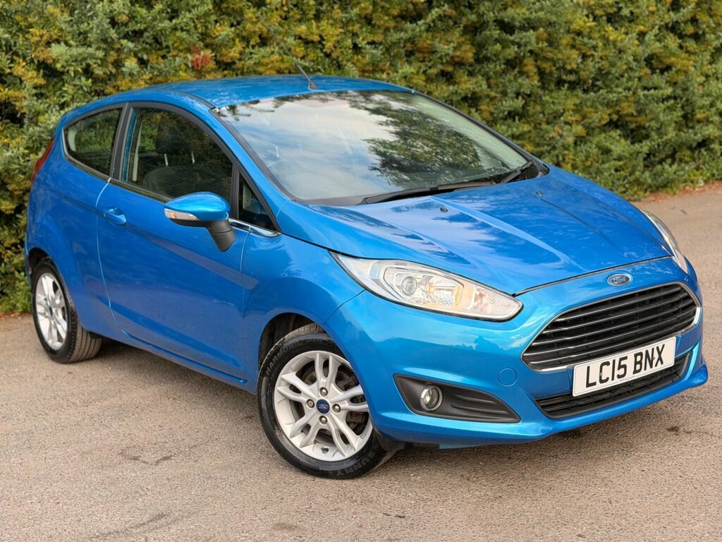Ford Fiesta 1.0T Ecoboost Zetec Euro 6 Ss LC15BNX Blue