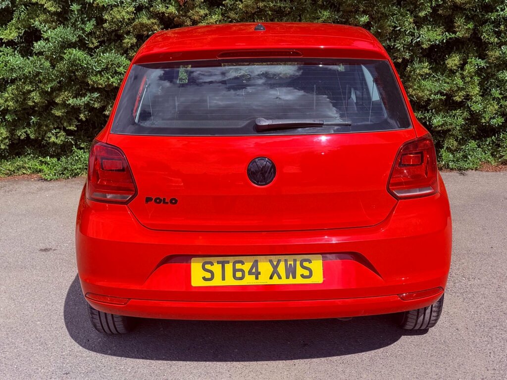 Volkswagen Polo 1.0 Bluemotion Tech Se Euro 6 Ss ST64XWS Red #6
