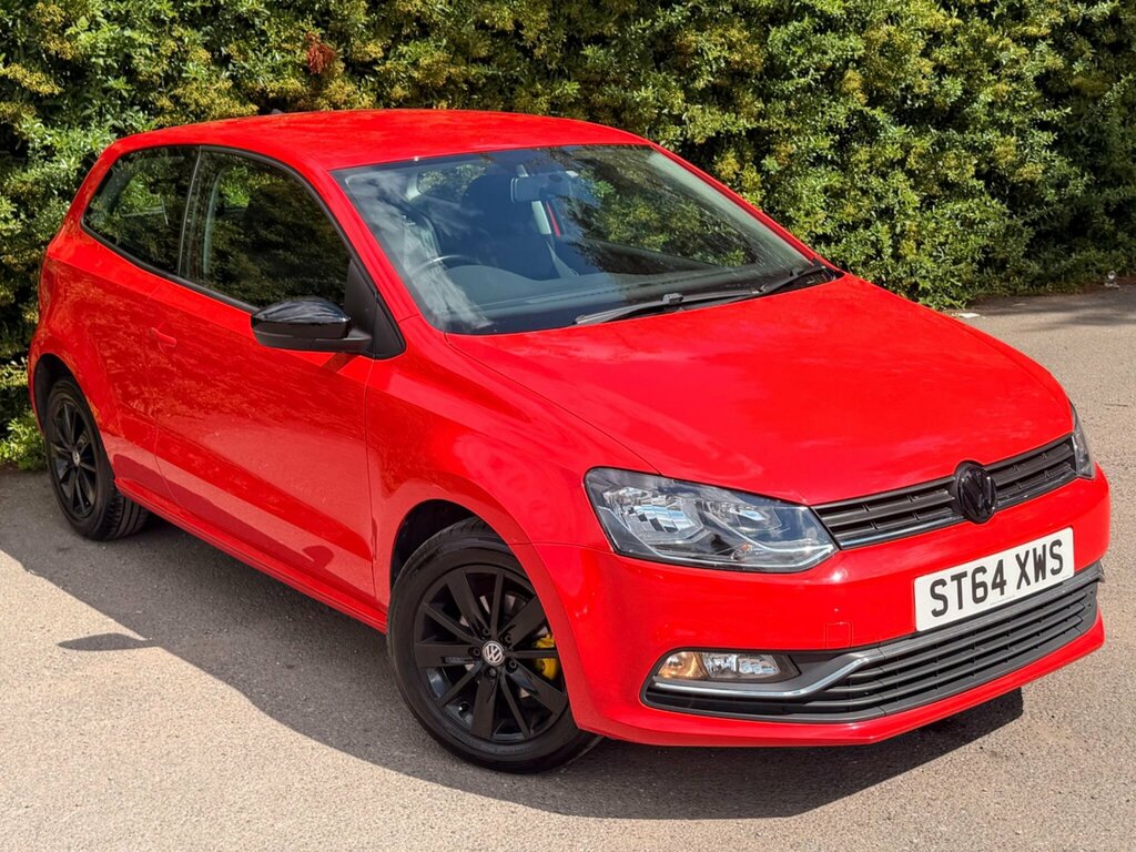 Volkswagen Polo 1.0 Bluemotion Tech Se Euro 6 Ss ST64XWS Red #3