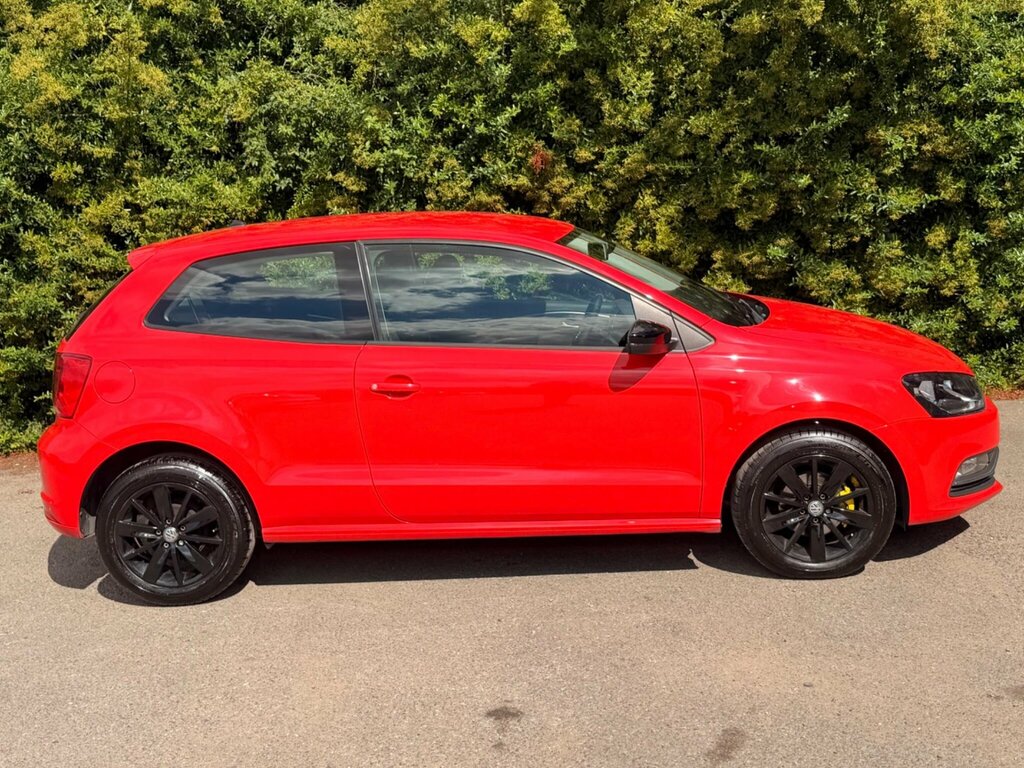 Volkswagen Polo 1.0 Bluemotion Tech Se Euro 6 Ss ST64XWS Red #4