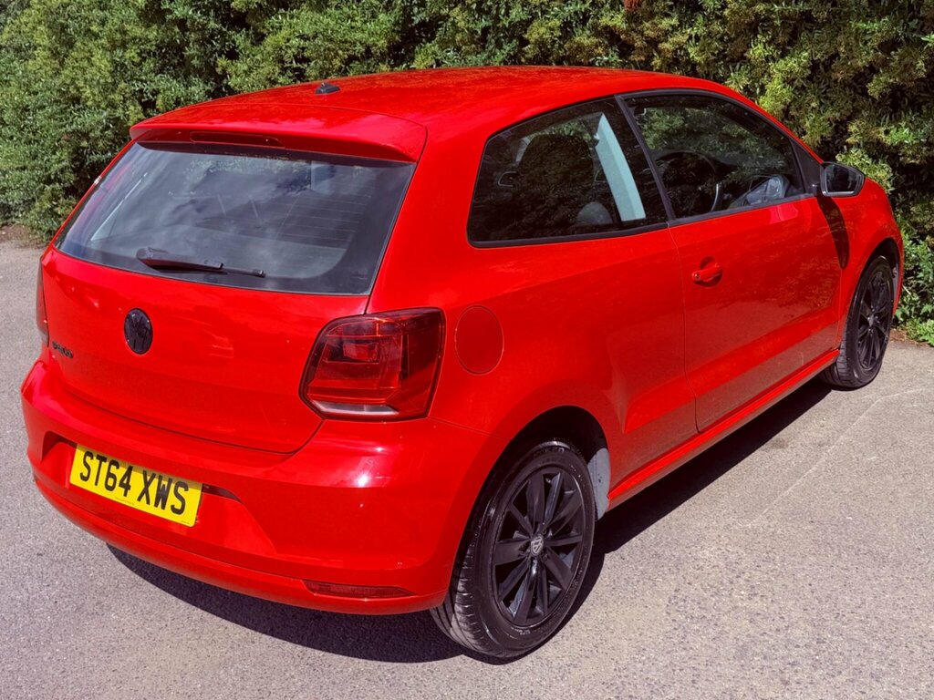 Volkswagen Polo 1.0 Bluemotion Tech Se Euro 6 Ss ST64XWS Red #5