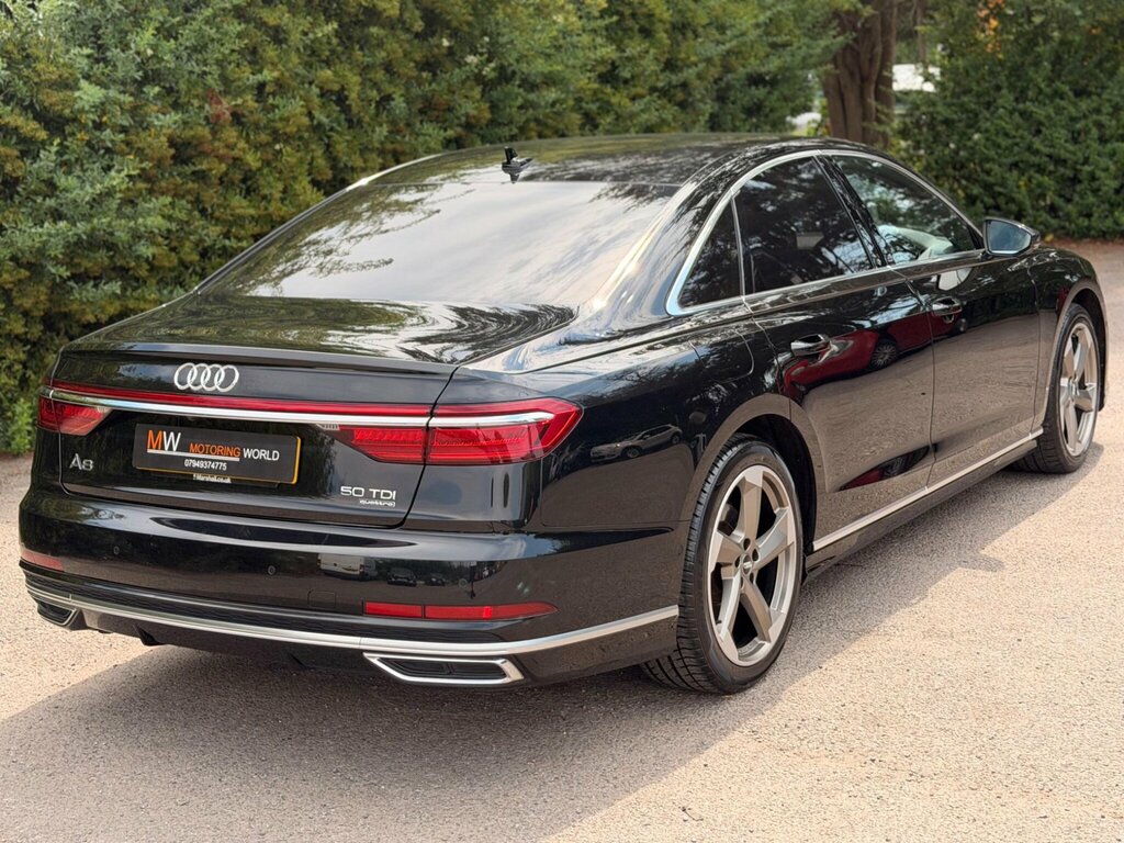 Audi A8 3.0 Tdi V6 50 S Line Tiptronic Quattro Euro 6 Ss Black #6