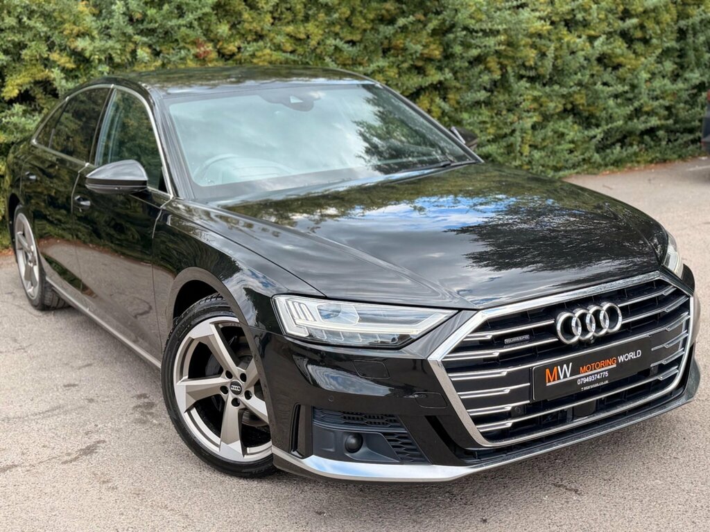 Audi A8 3.0 Tdi V6 50 S Line Tiptronic Quattro Euro 6 Ss Black