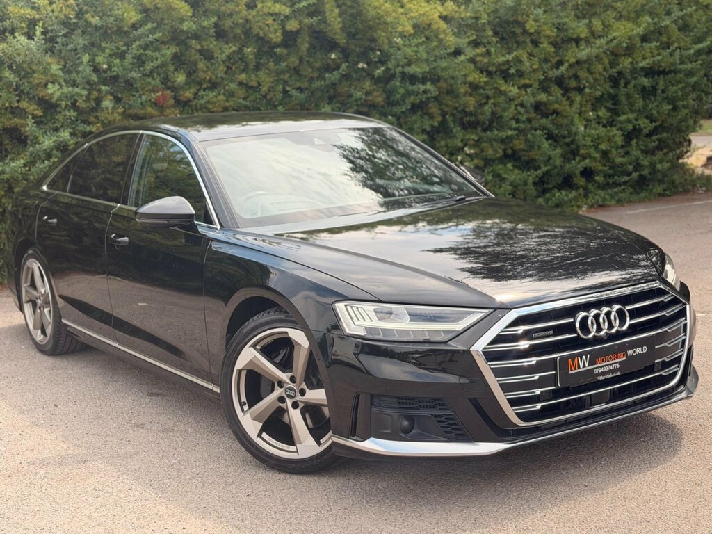 Audi A8 3.0 Tdi V6 50 S Line Tiptronic Quattro Euro 6 Ss Black
