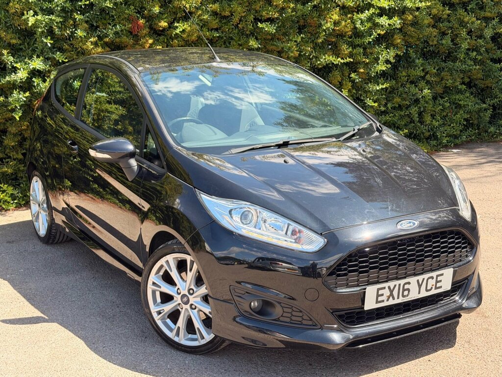 Ford Fiesta 1.0T Ecoboost Zetec S Euro 6 Ss EX16YCE Black #4