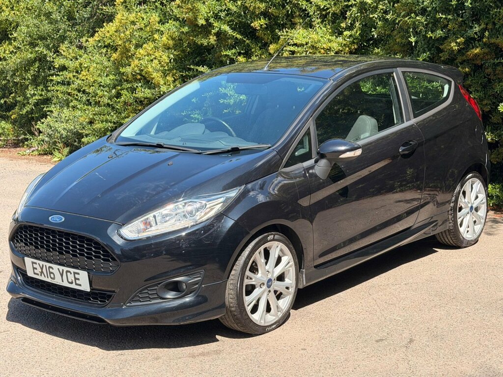 Ford Fiesta 1.0T Ecoboost Zetec S Euro 6 Ss EX16YCE Black #3