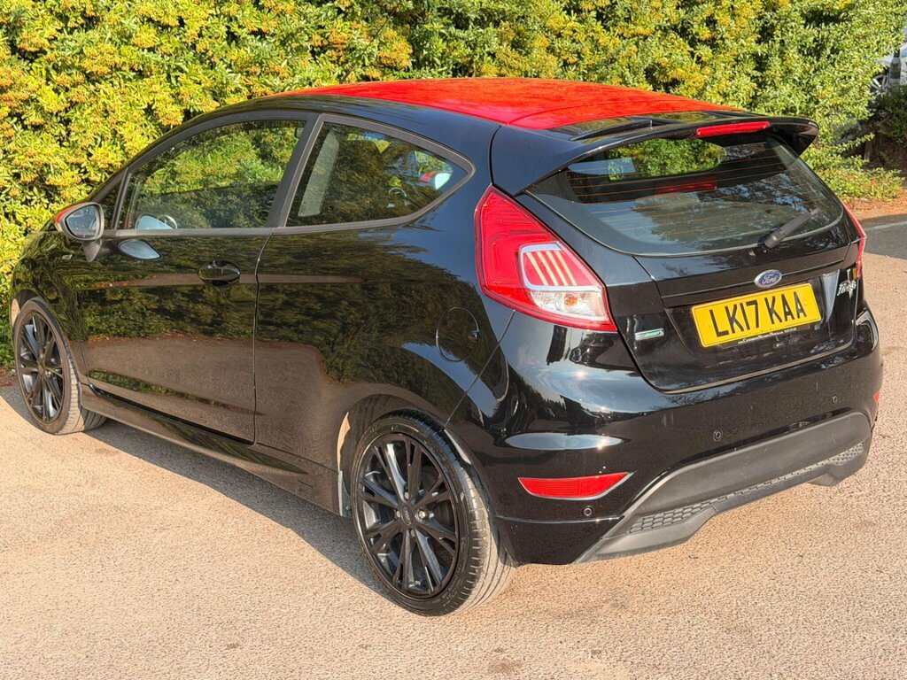 Ford Fiesta 1.0T Ecoboost St-line Euro 6 Ss LK17KAA Black #6