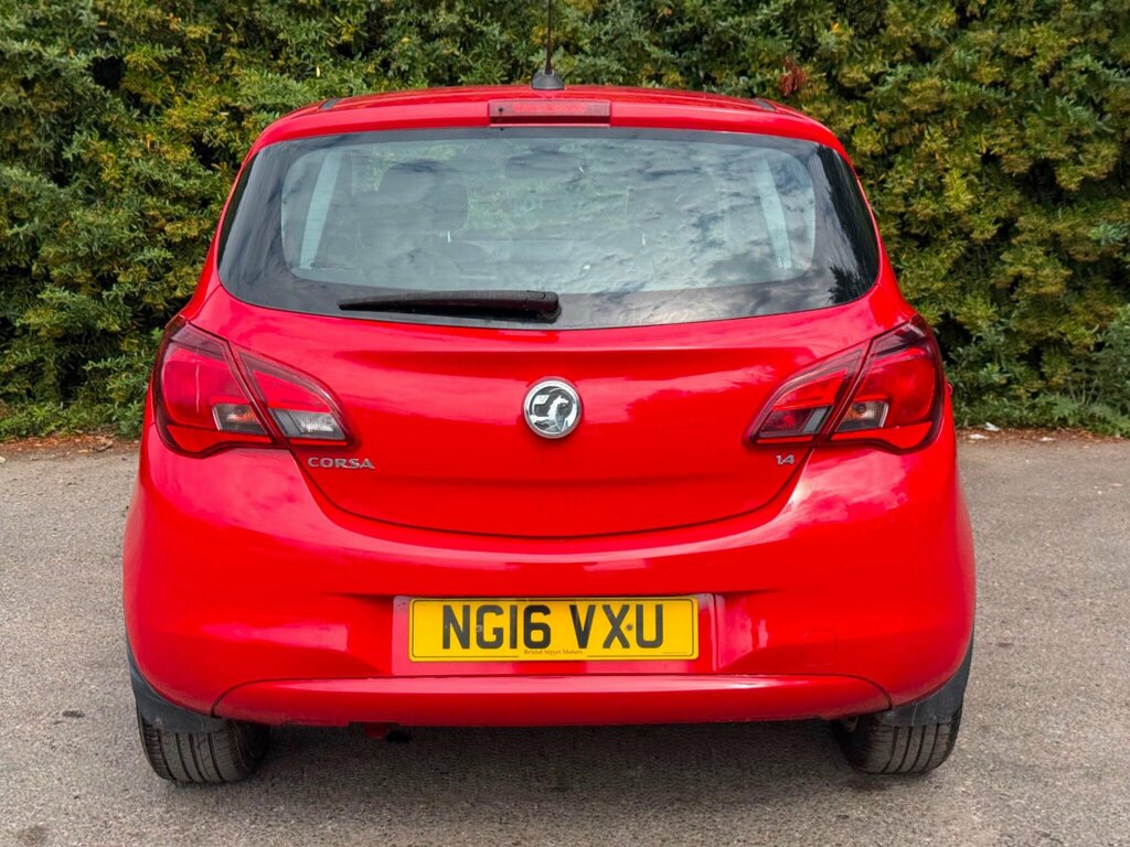 Vauxhall Corsa 1.4I Ecoflex Energy Euro 6 Ac NG16VXU Red #6