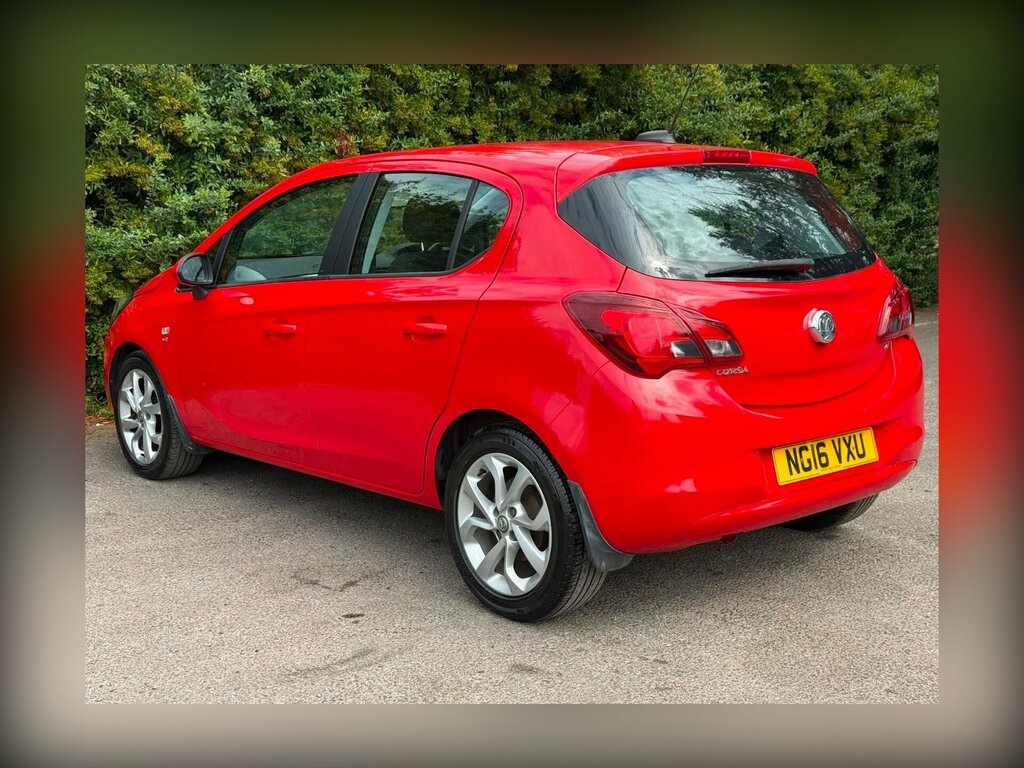 Vauxhall Corsa 1.4I Ecoflex Energy Euro 6 Ac NG16VXU Red #5