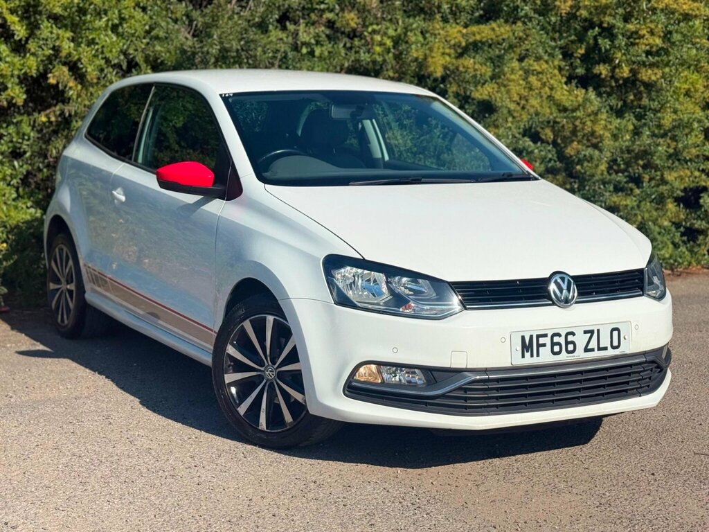 Volkswagen Polo 1.2 Tsi Bluemotion Tech Beats Euro 6 Ss MF66ZLO White #3