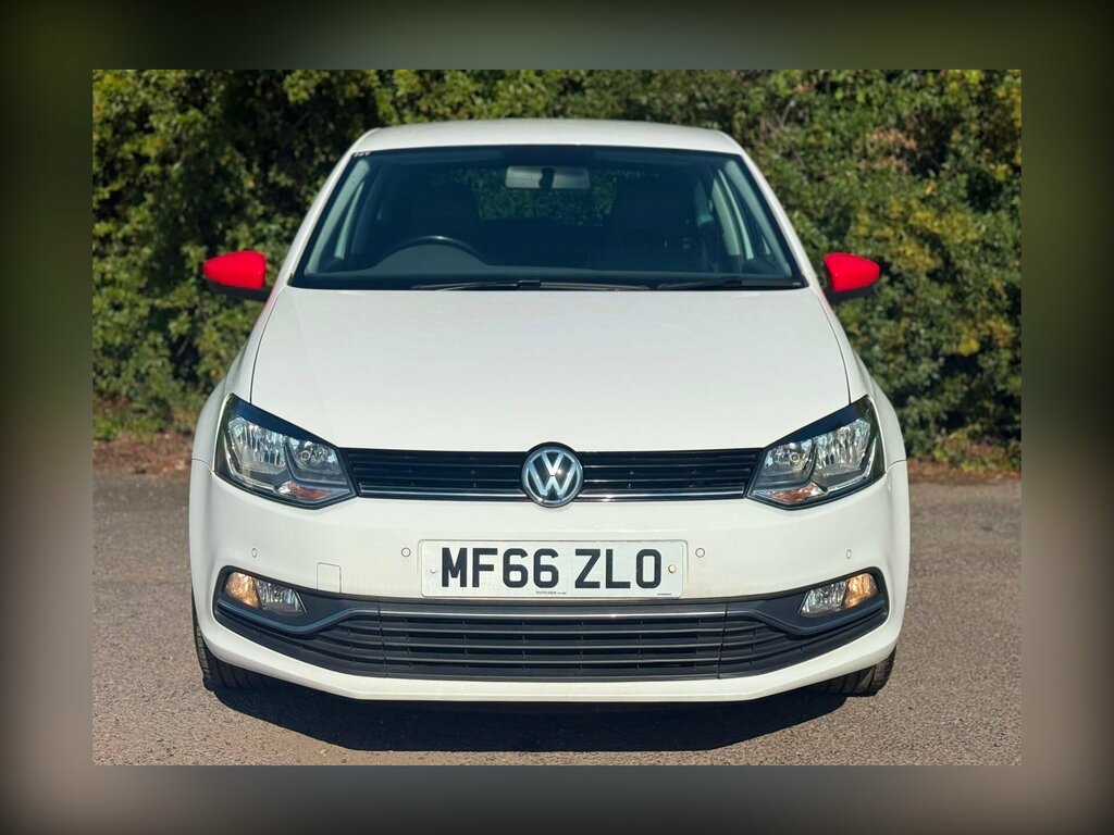 Volkswagen Polo 1.2 Tsi Bluemotion Tech Beats Euro 6 Ss MF66ZLO White #2