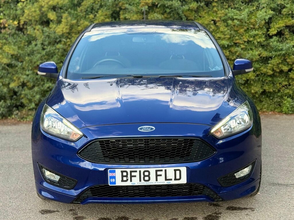 Ford Focus 1.0T Ecoboost St-line Euro 6 Ss BF18FLD Blue #2