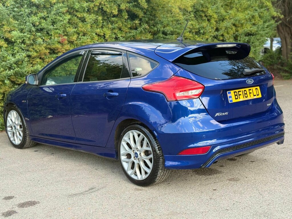 Ford Focus 1.0T Ecoboost St-line Euro 6 Ss BF18FLD Blue #6
