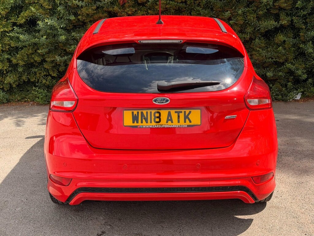 Ford Focus 1.0T Ecoboost St-line Euro 6 Ss WN18ATK Red #6