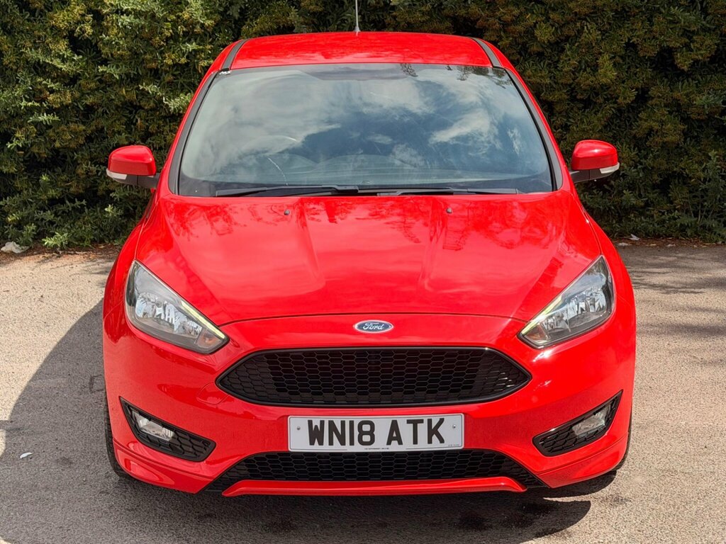 Ford Focus 1.0T Ecoboost St-line Euro 6 Ss WN18ATK Red #2